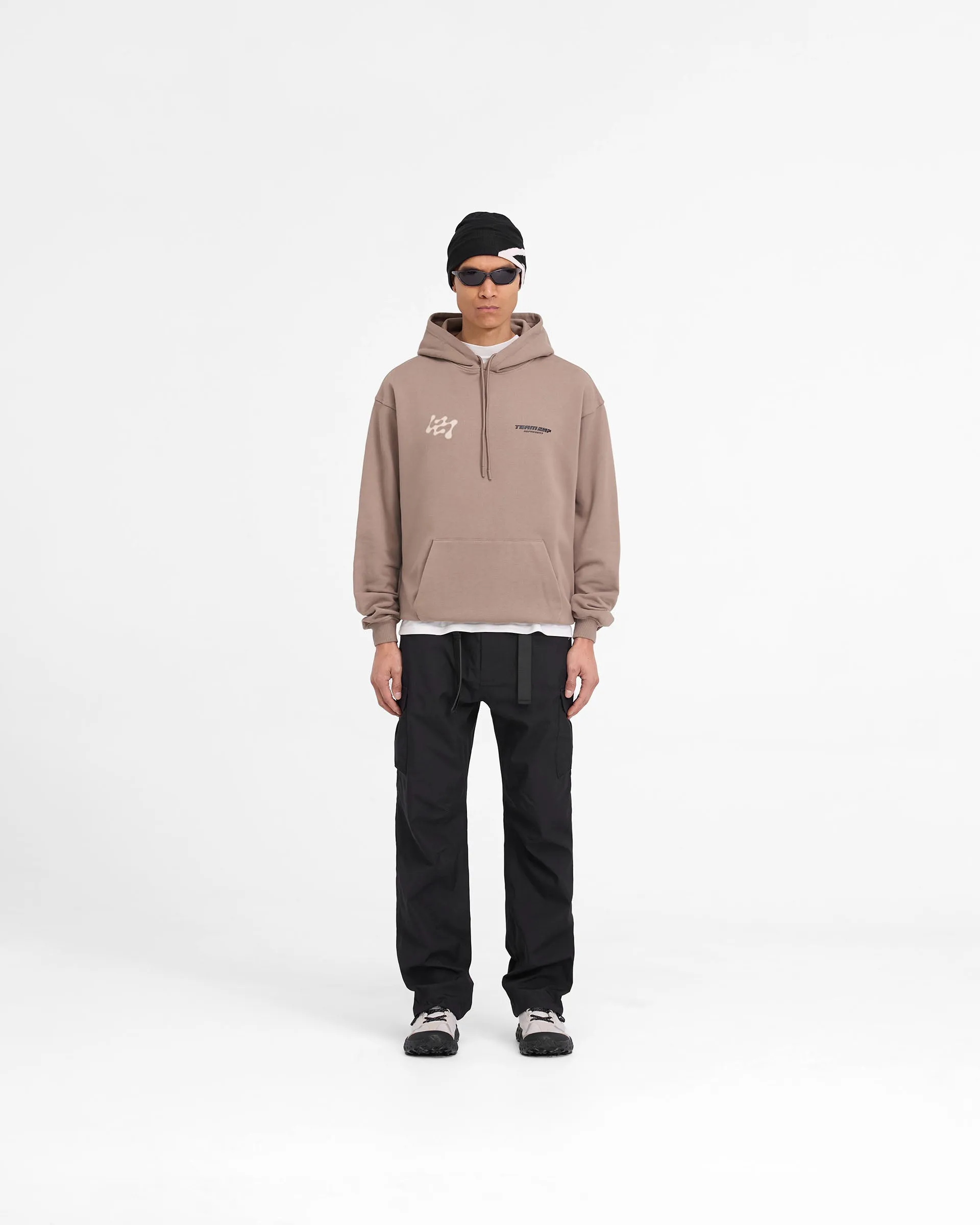 247 Future Terrains Oversized Hoodie - Umber