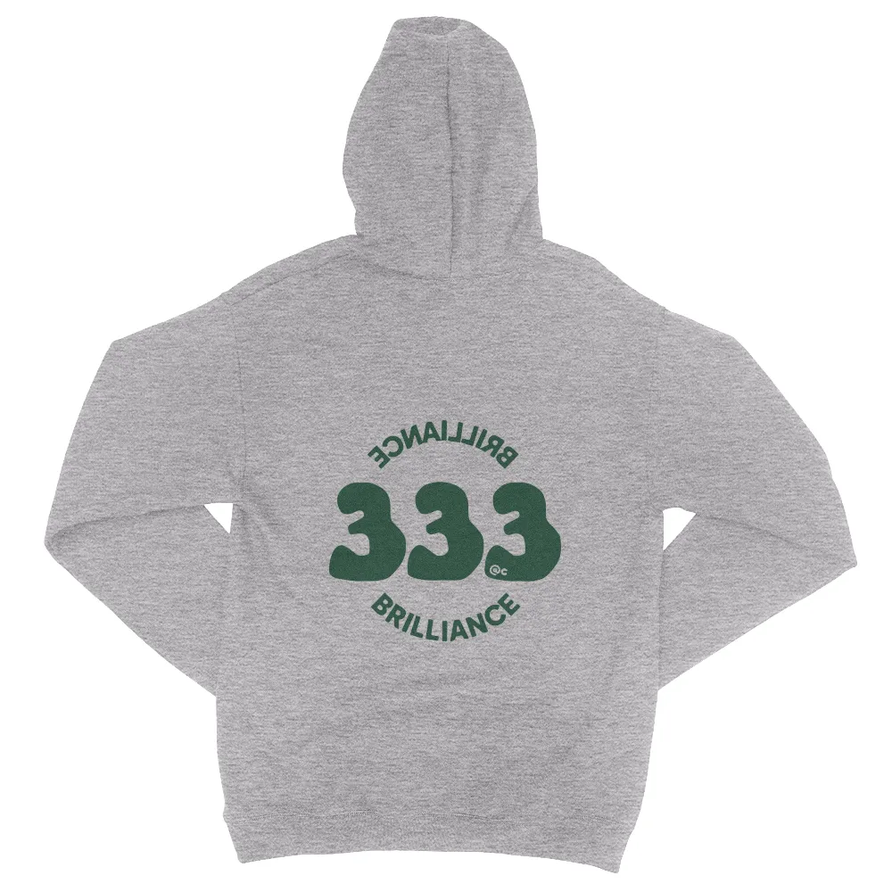 333 Heather Grey Hoodie