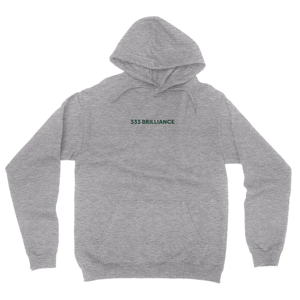 333 Heather Grey Hoodie