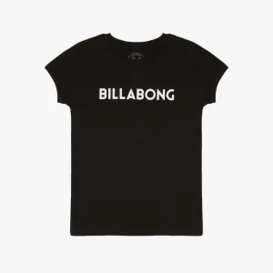 Billabong Girls Dancer Short Sleeve Tee Off Black