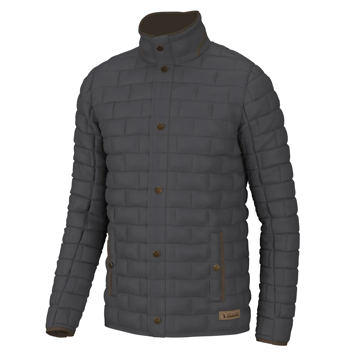 Brick Quilted Jacket