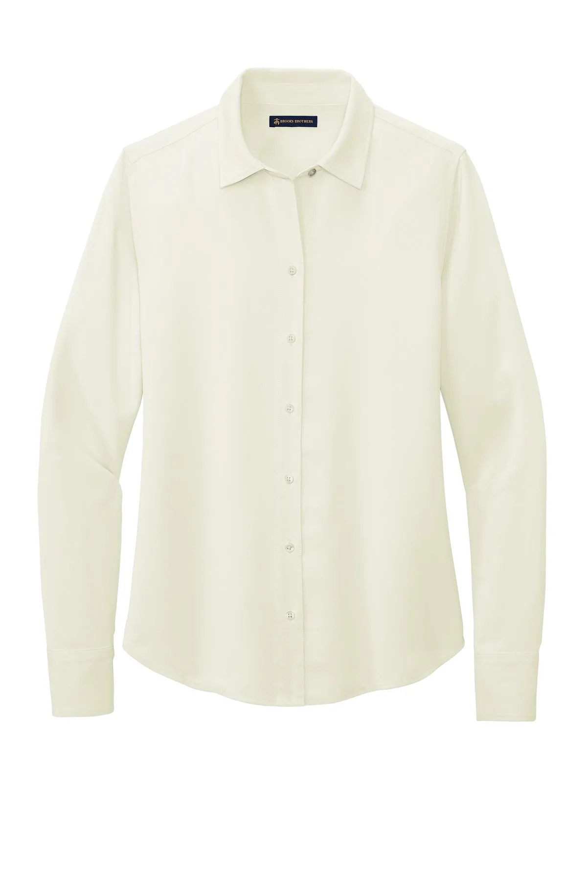 Brooks Brothers Women's Full-Button Satin Blouse BB18007