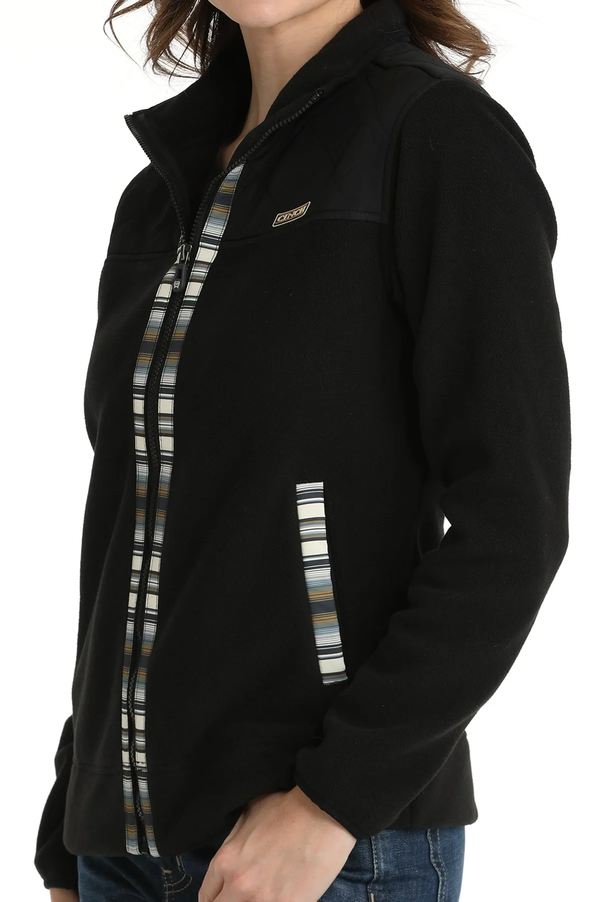 Cinch Women's Black Fleece Jacket