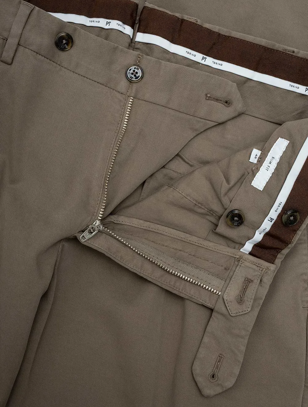 Cotton Chino Trouser Khaki