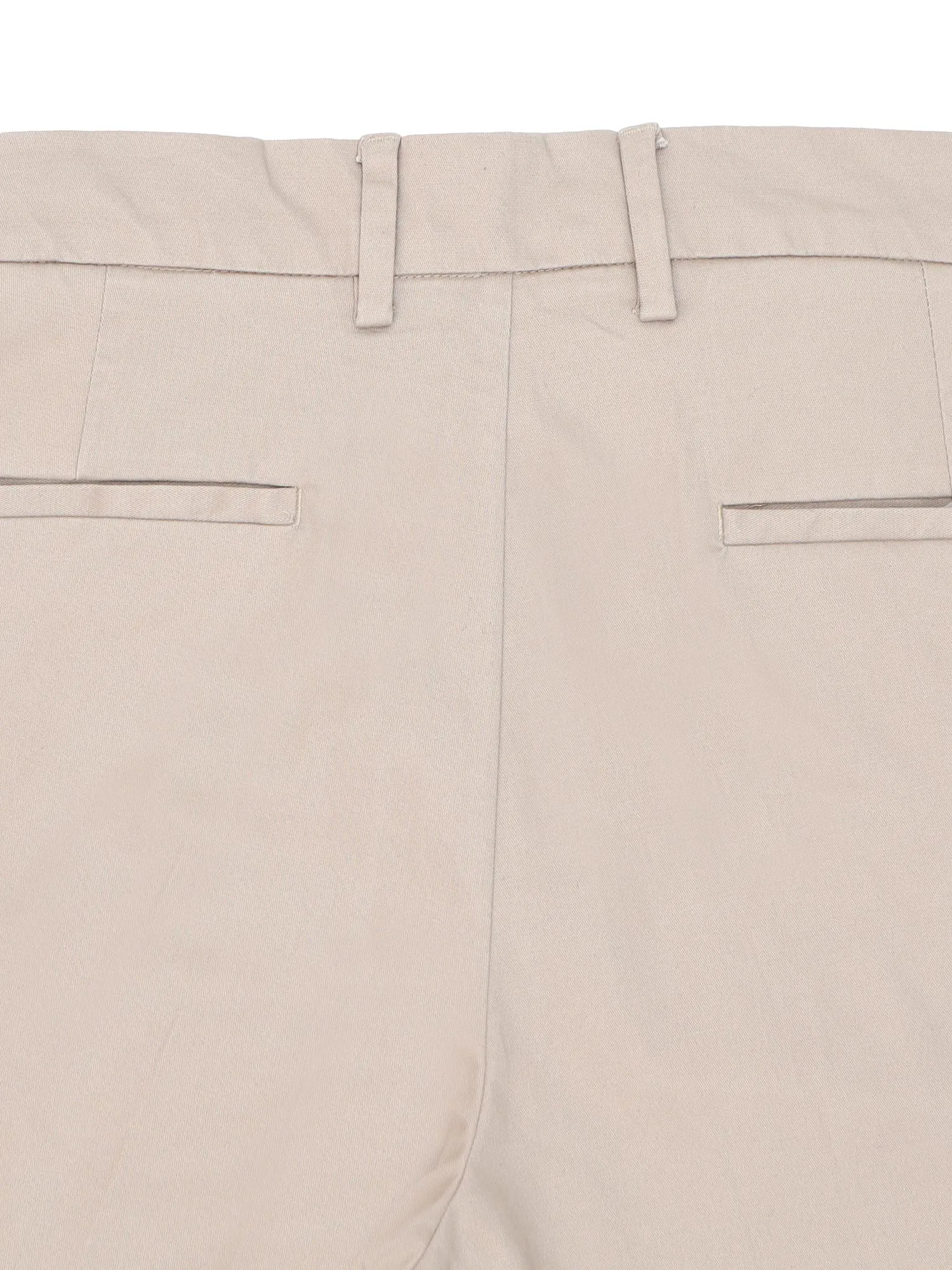 Duca Double Pleated Beige Relaxed Pant