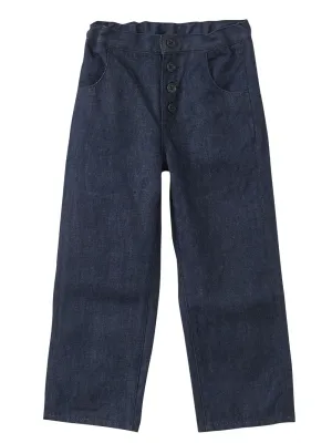 Erodium Denim Blue Trousers