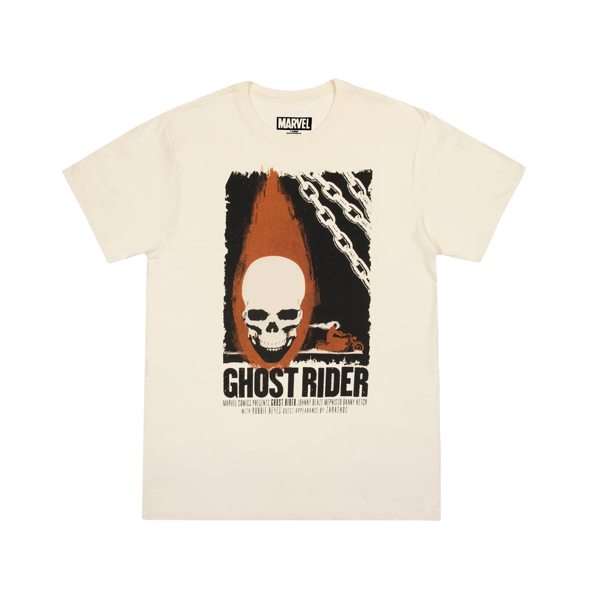 Ghost Rider Natural Grindhouse Poster Tee