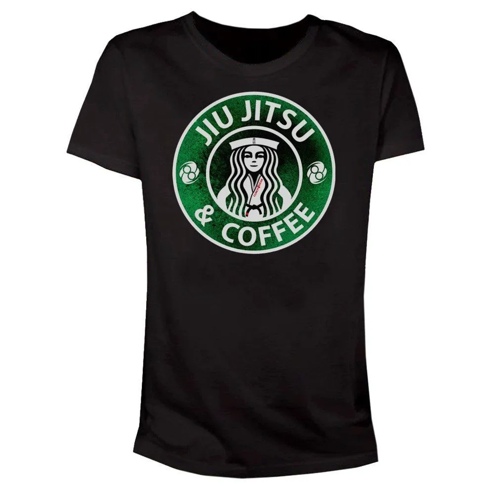 JIU JITSU & COFFEE – Women's – Black