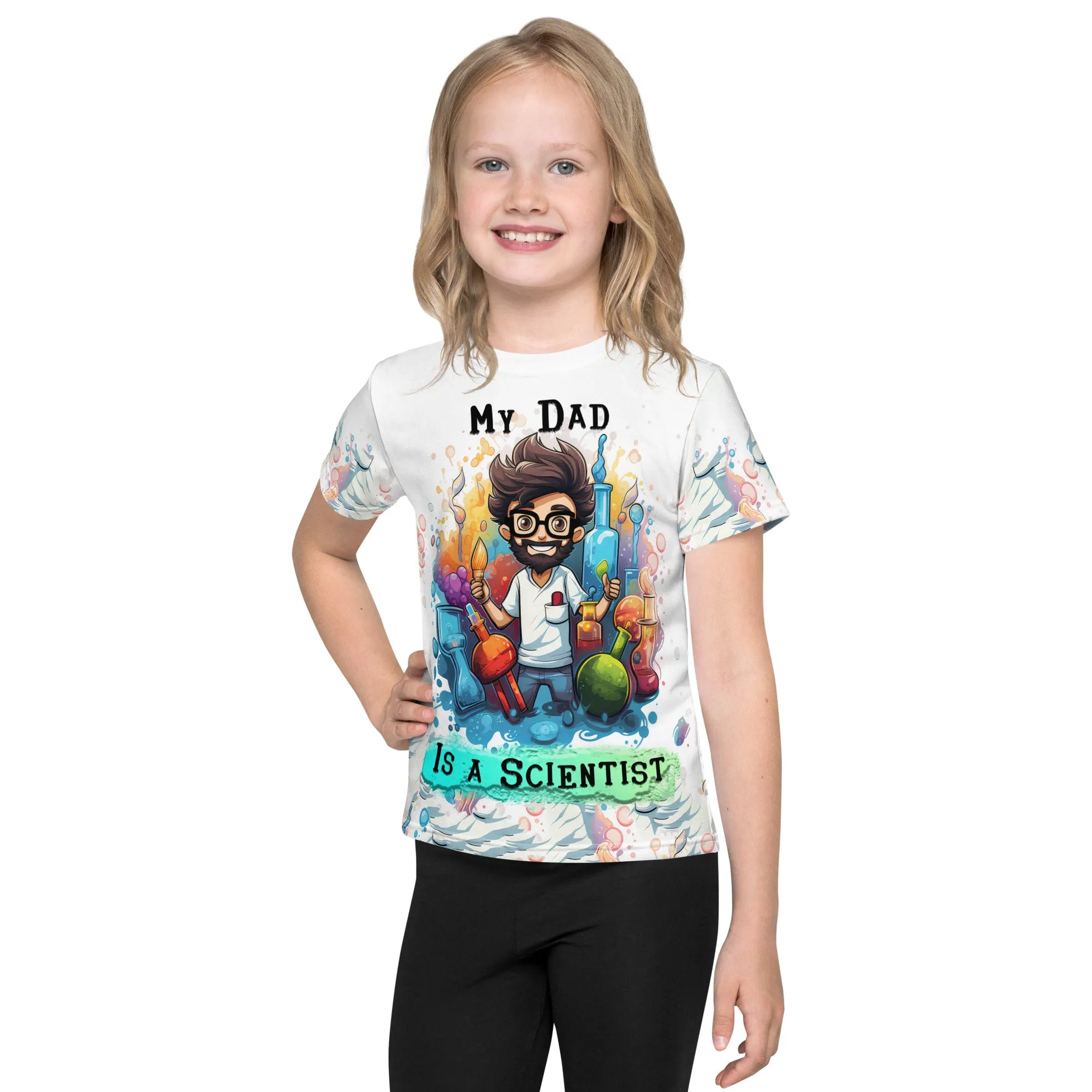 Kids T-Shirt My Dad is a Scientist