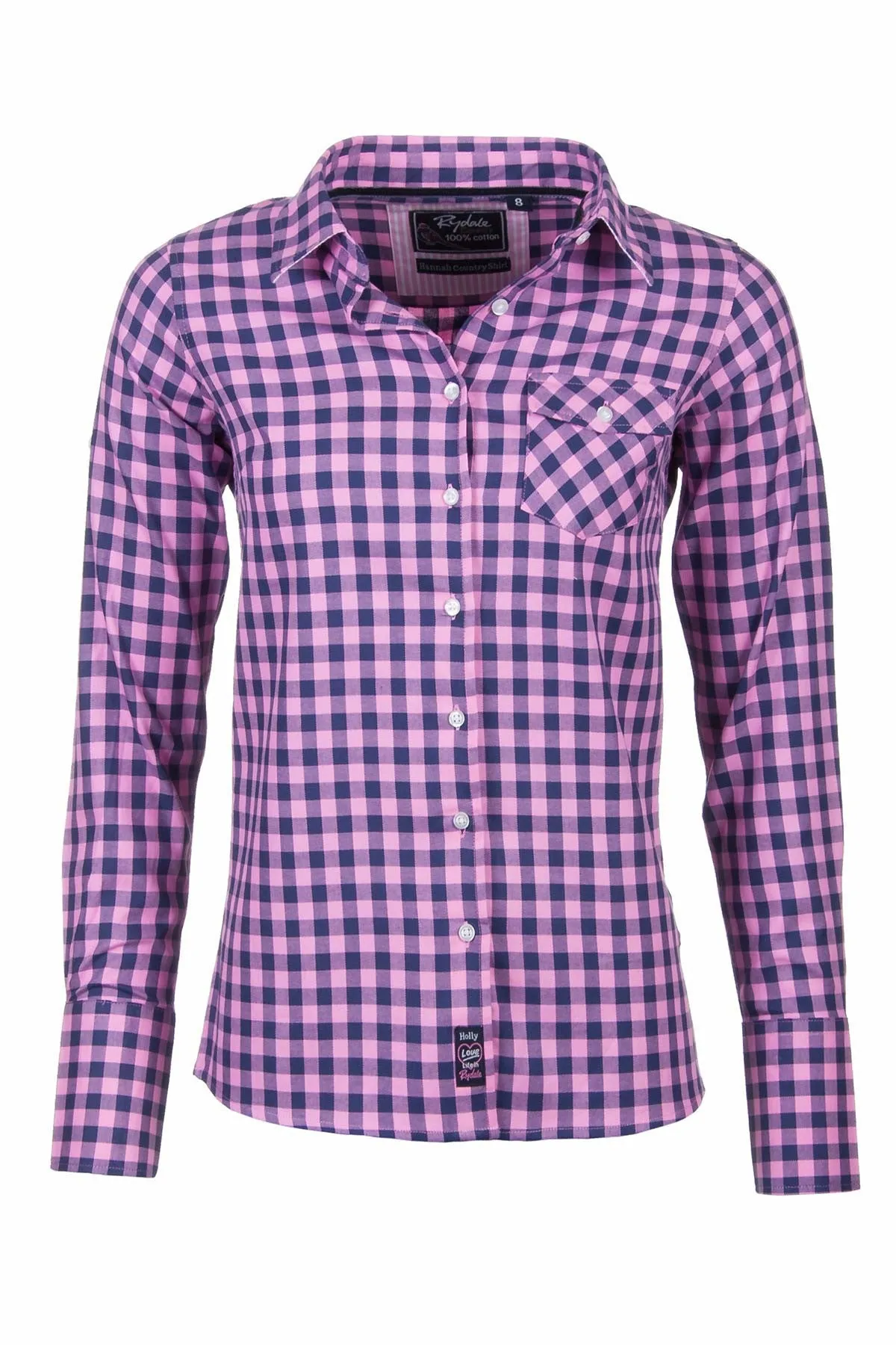 Ladies Hannah Country Check Shirt - Holly