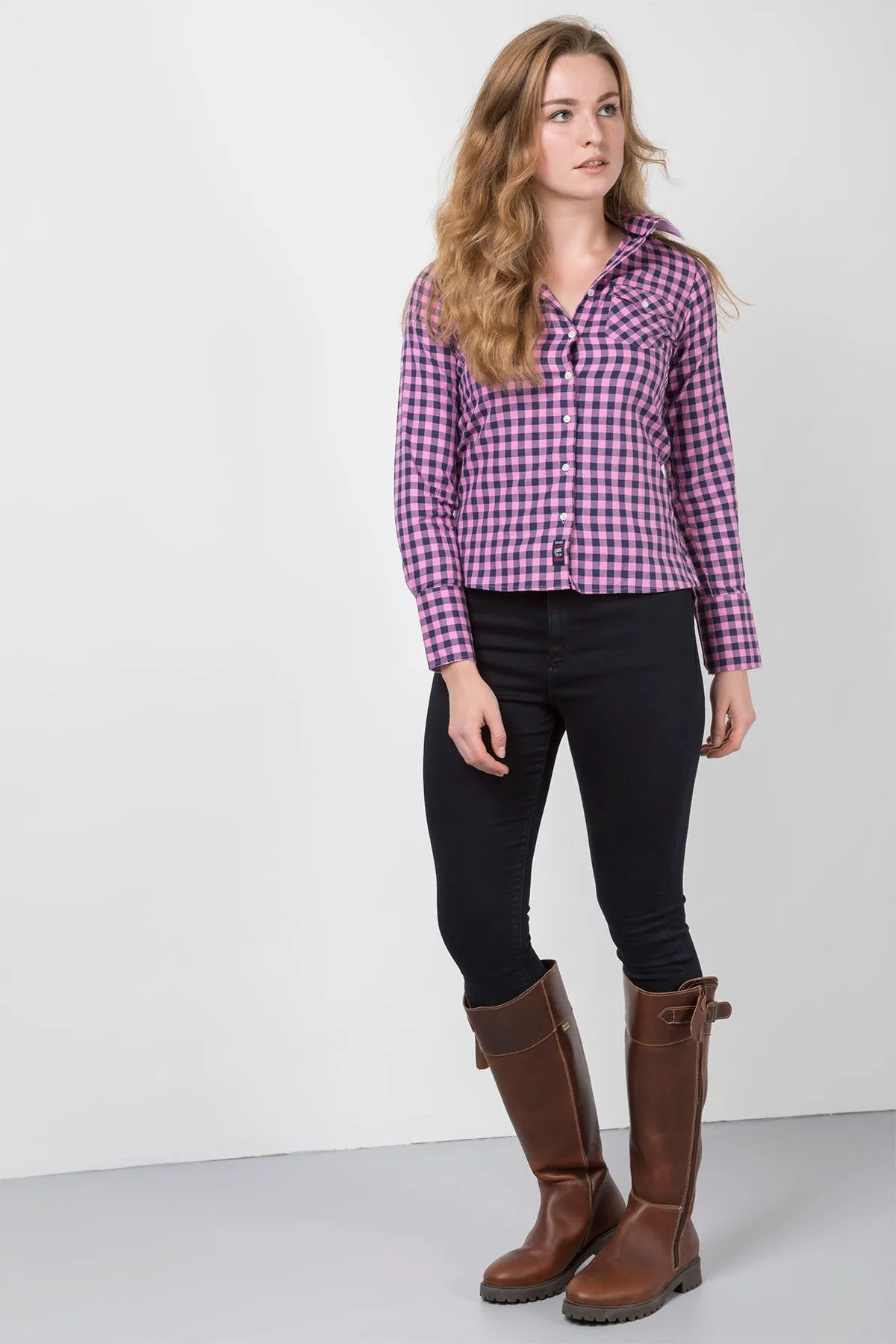 Ladies Hannah Country Check Shirt - Holly