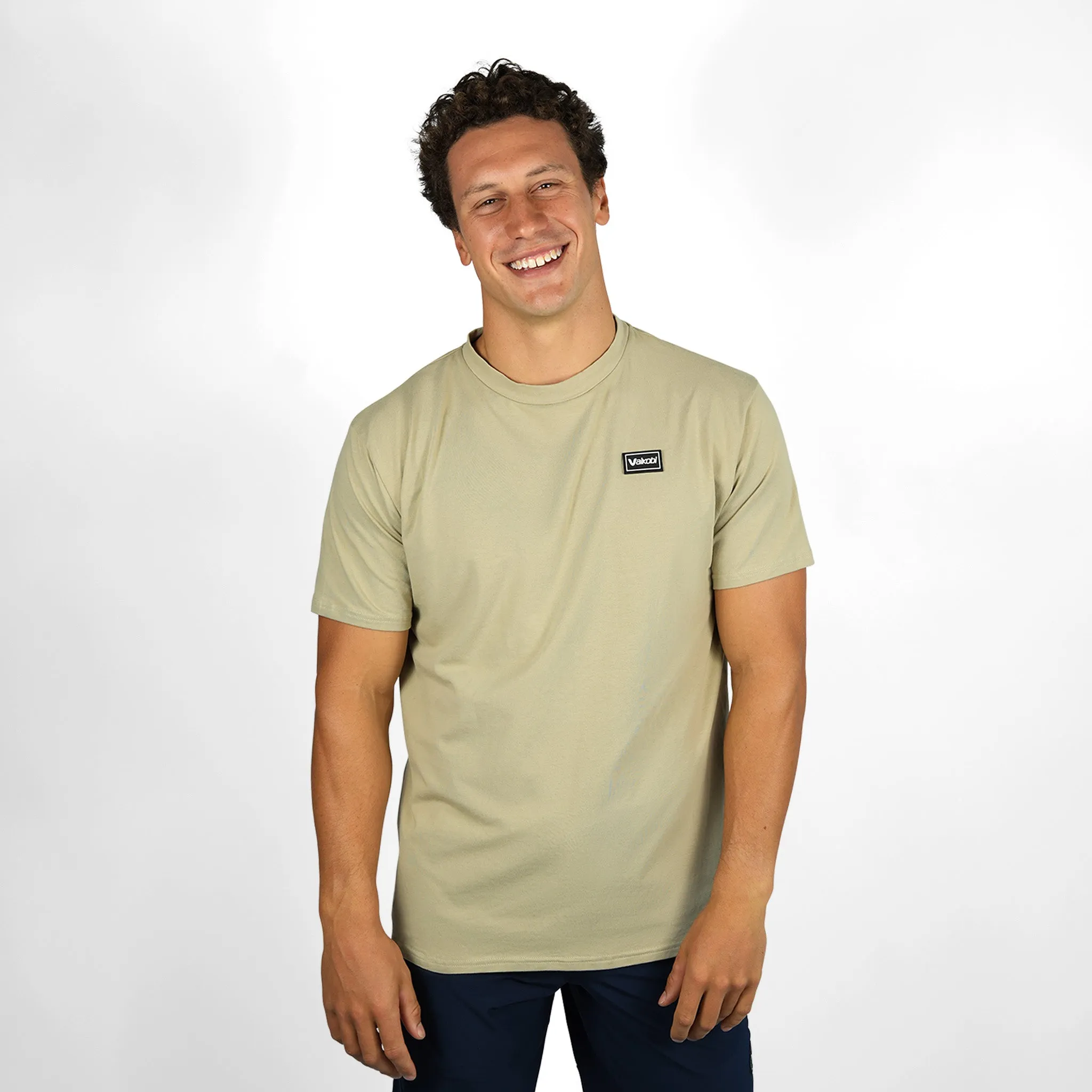 Long Reef Logo Tee - Sand