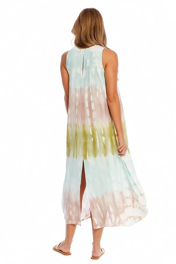 Mudpie Hyatt Tie Dye Maxi Dress