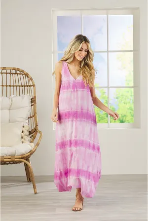 Mudpie Hyatt Tie Dye Maxi Dress