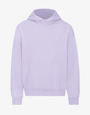 Organic Oversized Hood - Soft Lavender