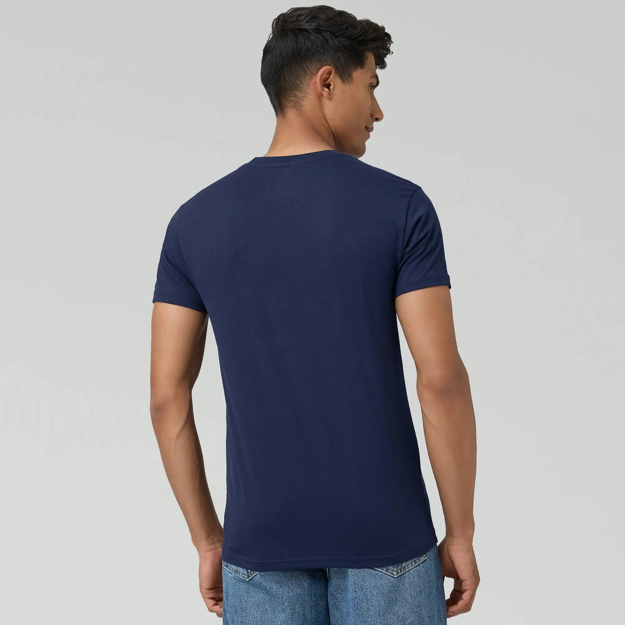 Pace Combed Cotton T-shirts Midnight Blue