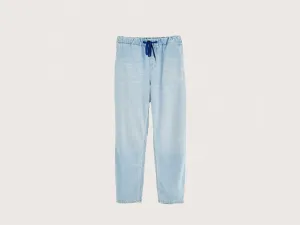 Pizzy relaxed trousers (241 / W / LT BLUE BLEACH)