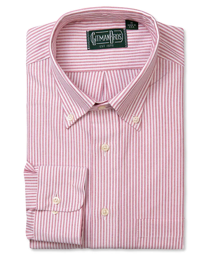 Red Stripe Oxford