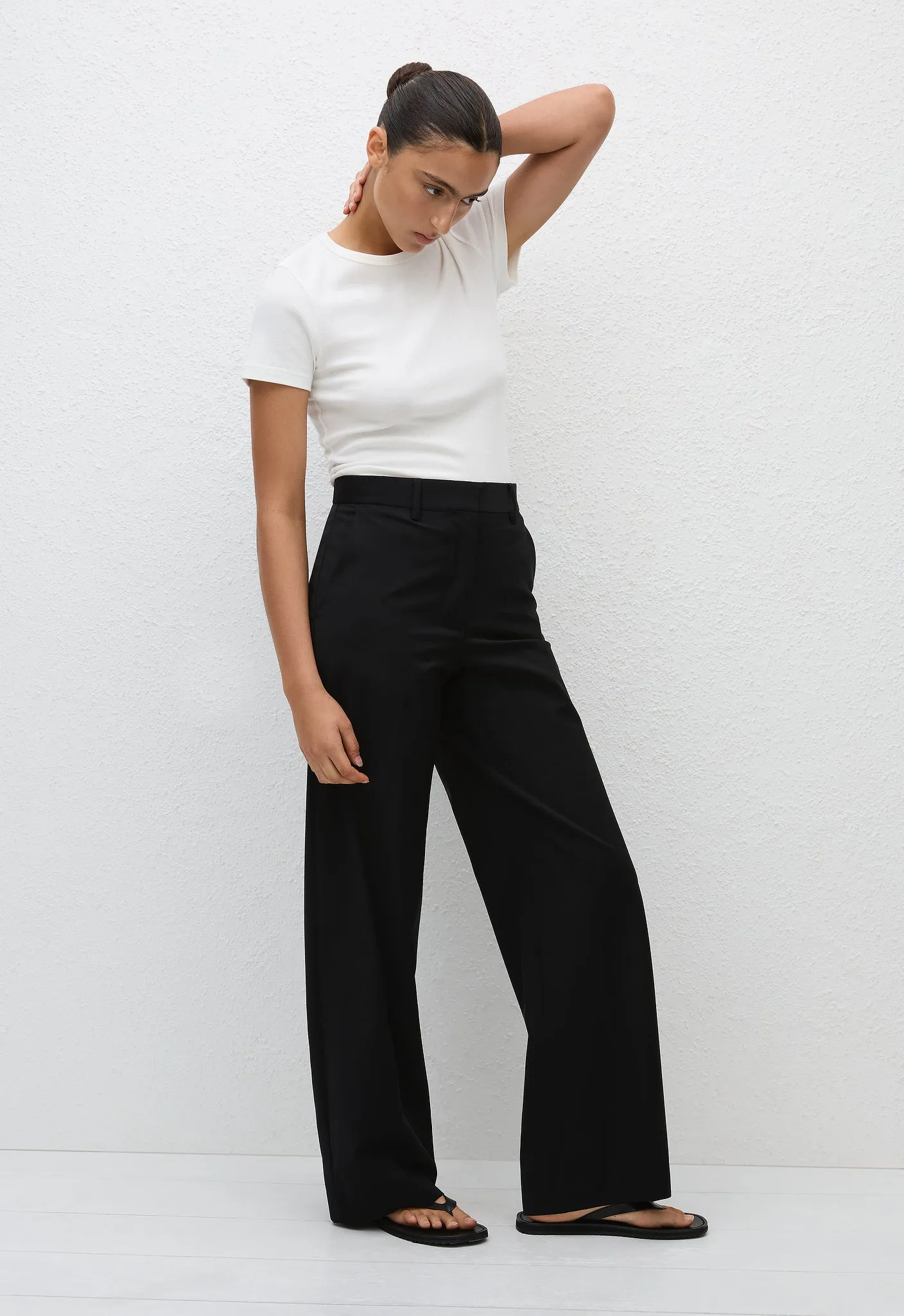 Relaxed Tailored Trouser - Black