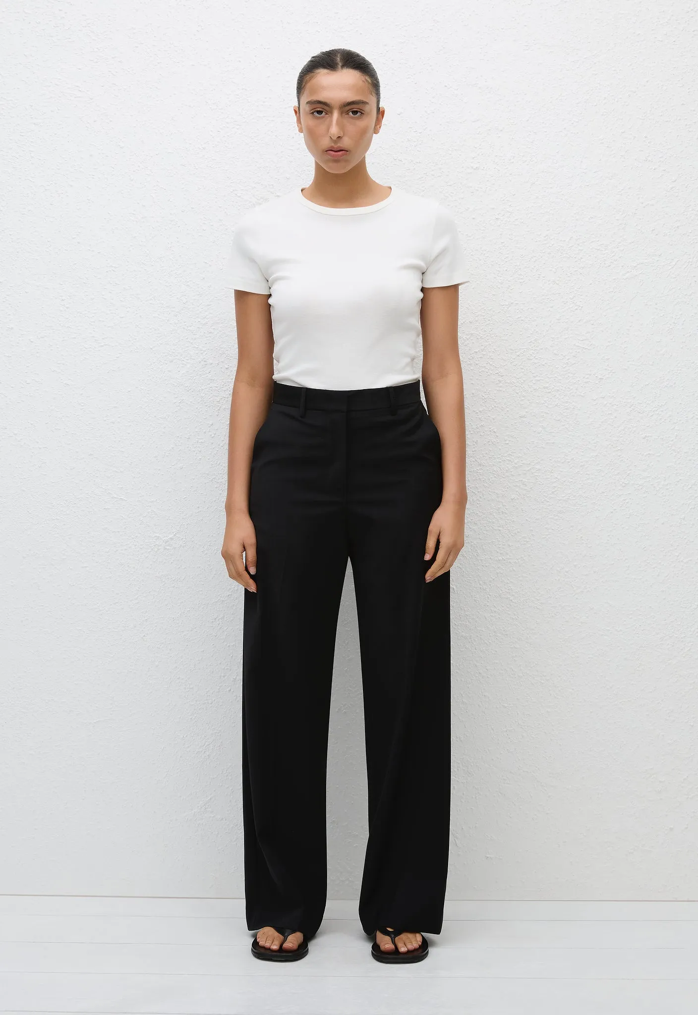 Relaxed Tailored Trouser - Black