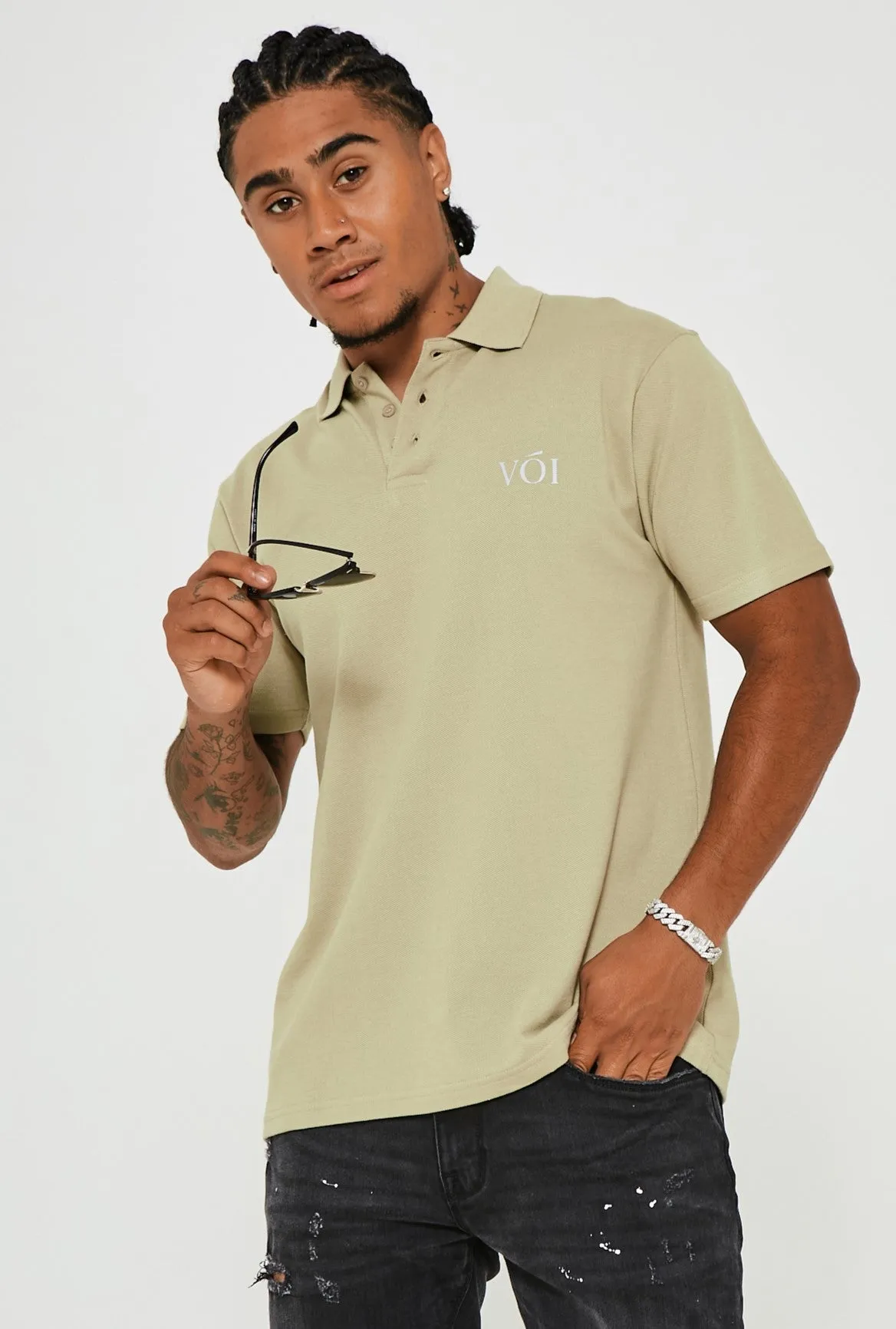 Rex Polo Shirt - Light Olive