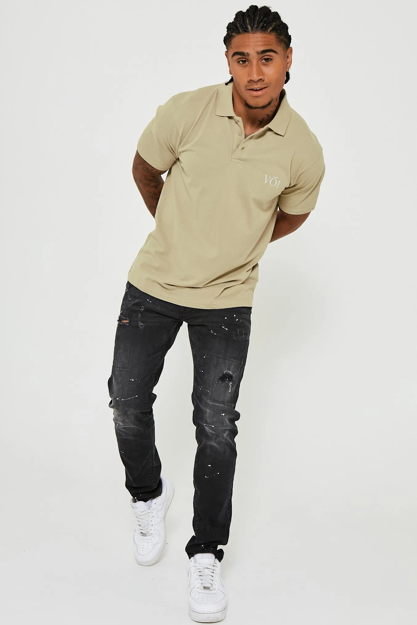 Rex Polo Shirt - Light Olive