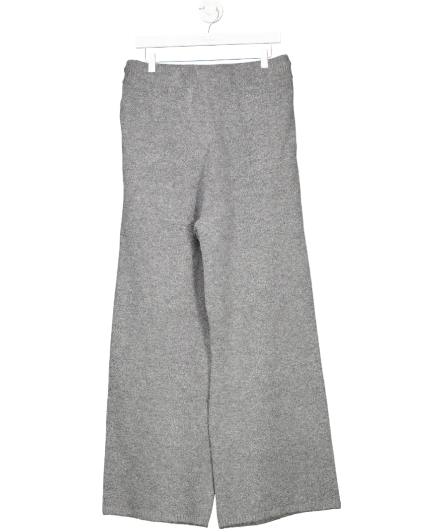 Six Stories Limited Edition Relaxed Wide Leg Trousers - Grey UK M