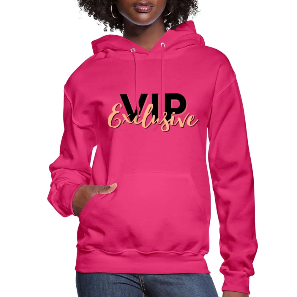 Womens Hoodie - Pullover Hooded Sweatshirt - Graphic/VIP Exclusive