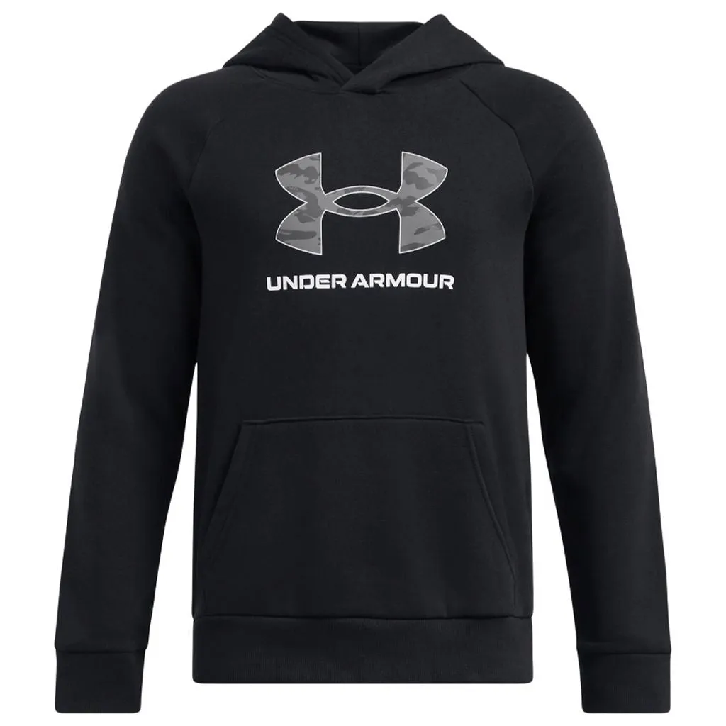 Youth UA Rival Fleece Big Logo Hoodie